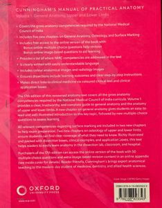 Cunningham's Manual of Practical Anatomy Vol 1,2,3