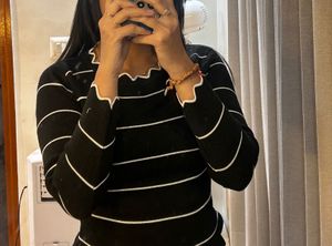 Striped Long Sleeve Top