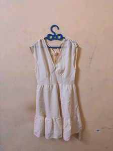 savana lemon yellow Summer Mini Dress