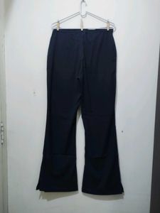 2PlyChinos almost black bootcut pant trouser