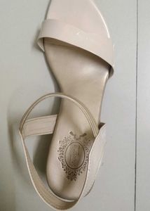 Nude Block Heels