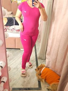 Pink Nike Tracksuit