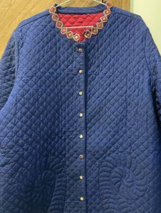 Warm Navy Overcoat
