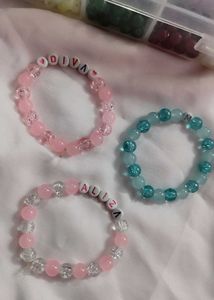 Customizable Beaded Bracelets