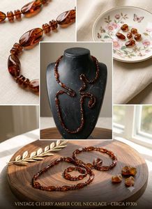 Sale_Retro Elegant Beaded Necklace