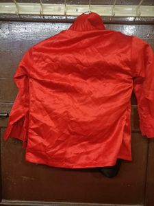 Boy's Red Shirt &amp; Suspenders Outfit