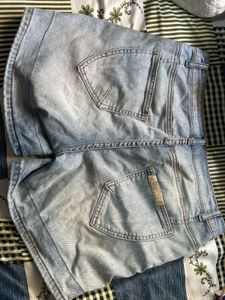Vintage Patch Denim Shorts