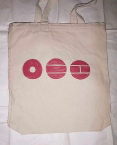Hand painted BTS themeTote Bag
