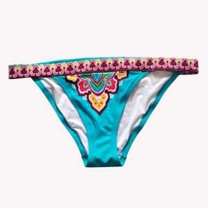 Vibrant Bikini Bottom with Bohemian Print 🆕