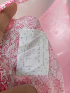 Pink Printed Nightgown