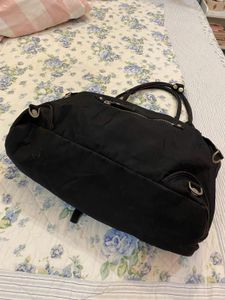 GEORGE GINA AND LUCY Stylish Black Canvas Shoulder