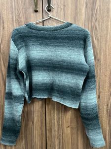 Zara women crop sweater