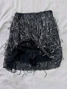 Glitz pop mini skirt zara