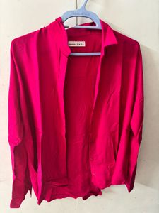 Pink Long Sleeve Shirt