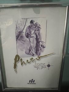 Elegant Rose Accent Photo Frame