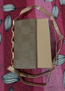 nude Stylish Sling Bag for Women | Pre-Loved