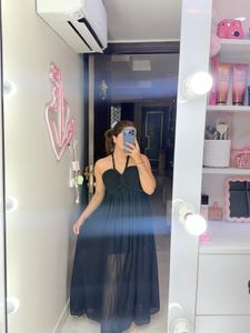 Elegant Black Maxi Dress