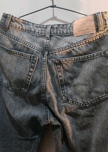 Stylish Washed Grey Denim Jeans