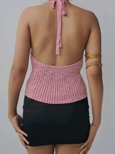 Pink Halter Top