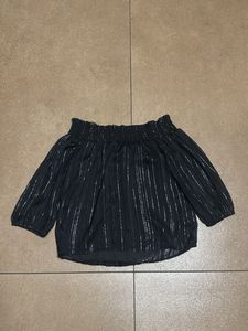 Sparkly Off-Shoulder Top