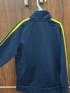 Adidas Navy &amp; Yellow Track Jacket