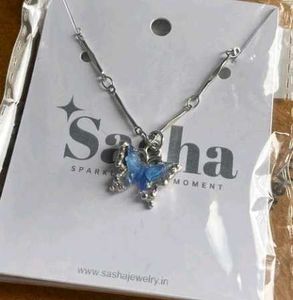 Blue Butterfly Sasha Necklace