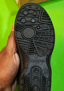 Black Campus Shoes Size 8
