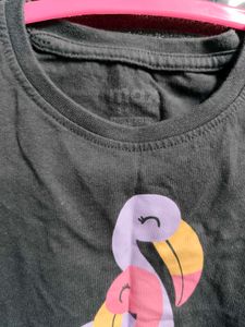 Cute Flamingo T-Shirt &amp; Pants Set
