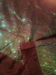 Full Squins Work Double Shade Saree with Blouse Pi
