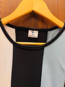 Stylish Color Block Midi Dress