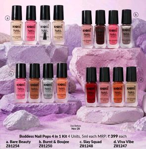 BODDESS Nail Pops 4-in-1 Kit - VIVA VIBE