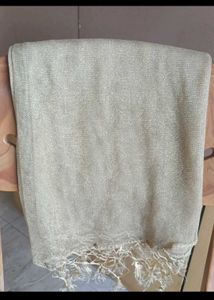 Elegant Golden Shimmery Dupatta