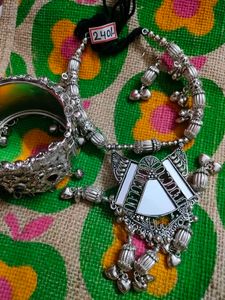 Oxidised Jewellery Set