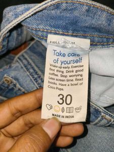 Blue Way Light Wash Wide Leg Jeans