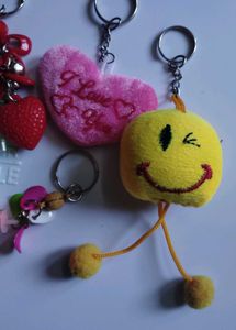 Cute &amp; Fun Keychain Collection 10 pcs set