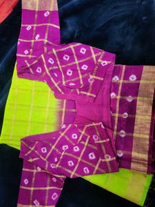 Vibrant Handloom Saree