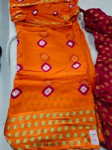 Bhandini saree and blouse piece