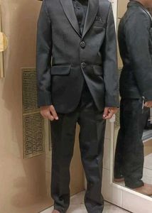 Stylish Black Suit Set