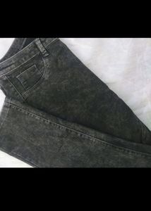 Cargo Slim Black Jeans 🍀