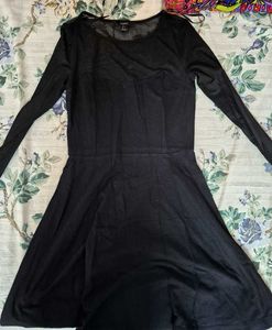 Forever21 - Black Long Sleeve Dress