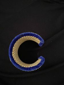 Embroidered Cuff Bracelet