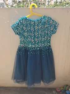 Sparkly Blue Party Dress