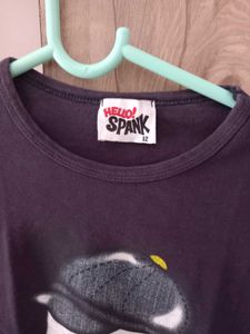 Hello Spank Long Sleeve Shirt