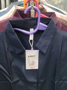 Emily Navy Blue Shirt