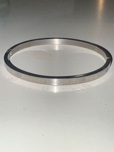 Stylish Silver Bangle Bracelet