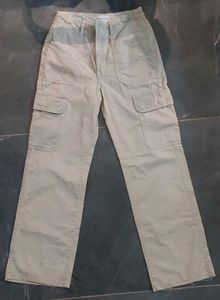 Chic Beige Cargo Pants