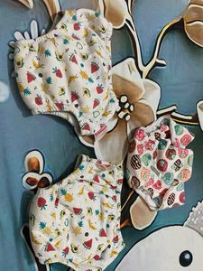 Cute Baby Diaper Covers - Set of 3