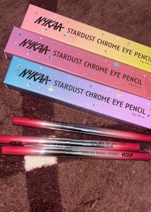 Nykaa Stardust Chrome Eye Pencils Set