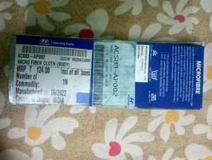 Orignal Hyundai Microfiber Cloth