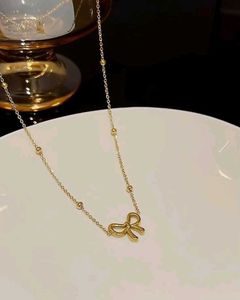 Bow Necklace  For Women Stylish